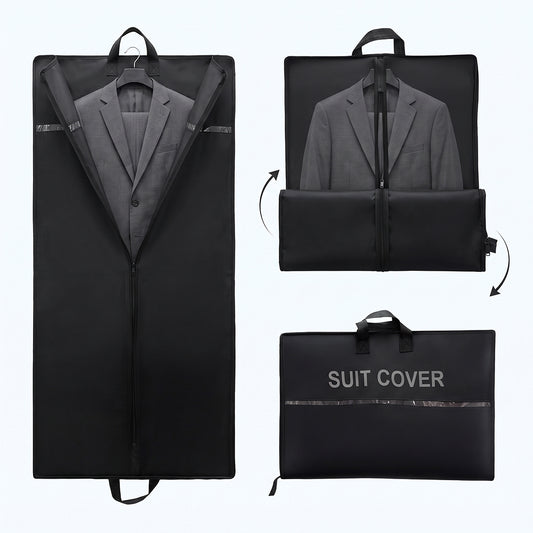 Suit Cover - Black 2 Pieces