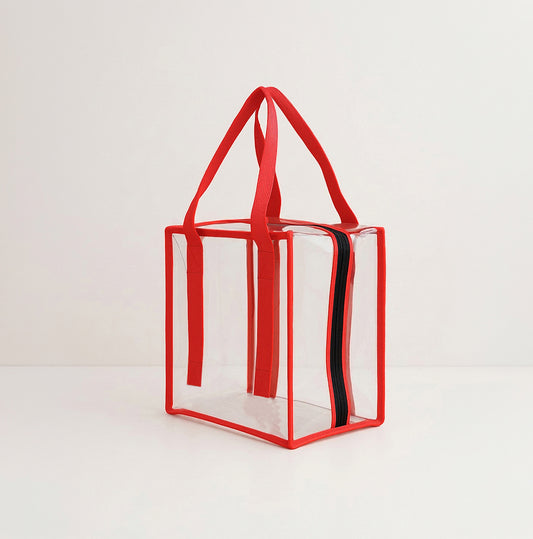 Make-up & Jewellry Bag - Red
