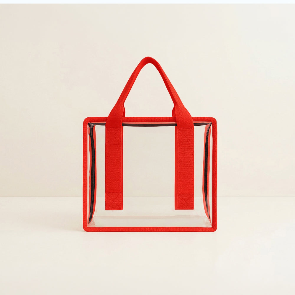 Make-up & Jewellry Bag - Red