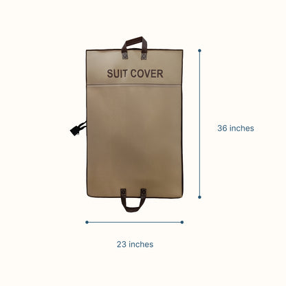 Suit Cover - Light Brown