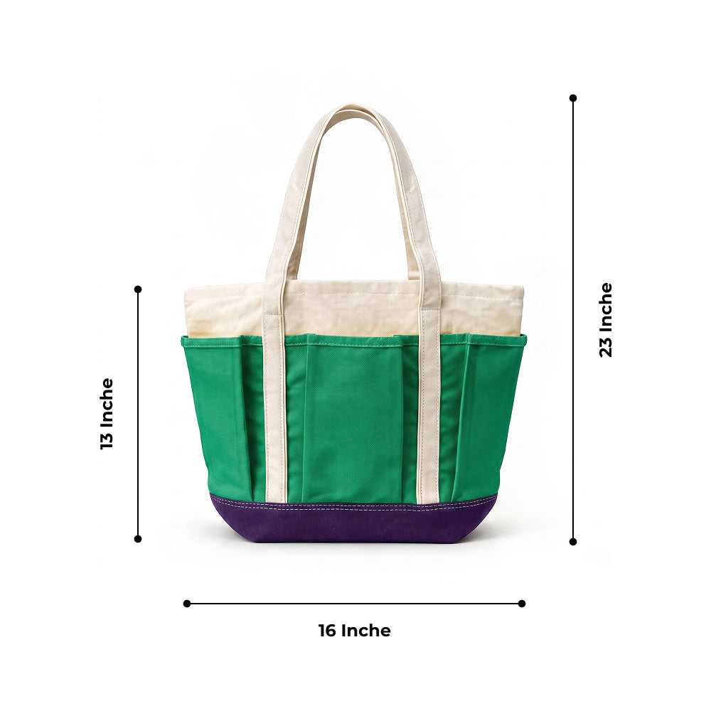 Canvas Tote Bag - Green