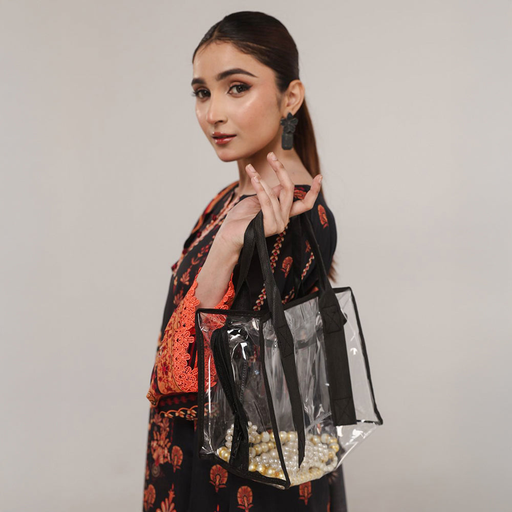 Make-up & Jewellry Bag - Black