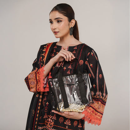 Make-up & Jewellry Bag - Black