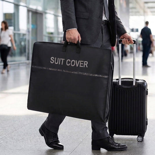 Suit Cover - Black 2 Pieces