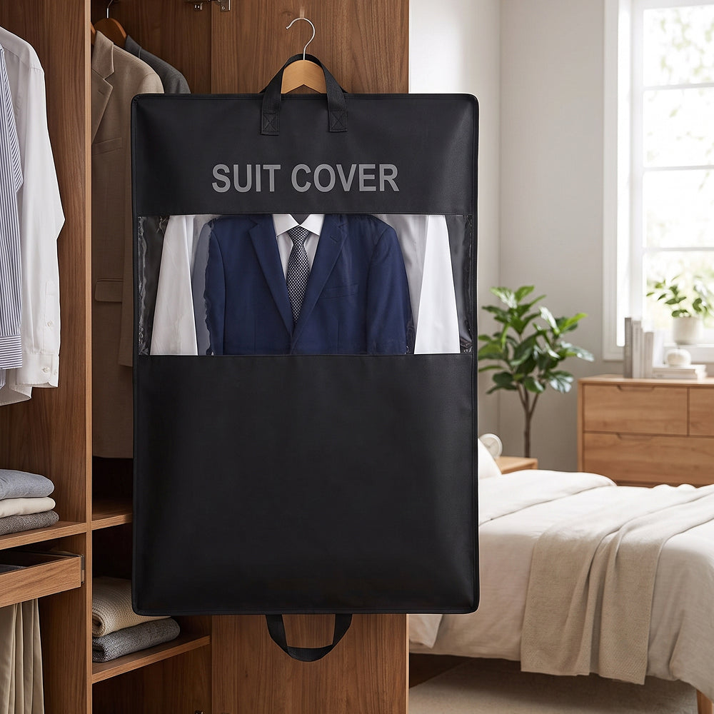 Suit Cover - Black 2 Pieces