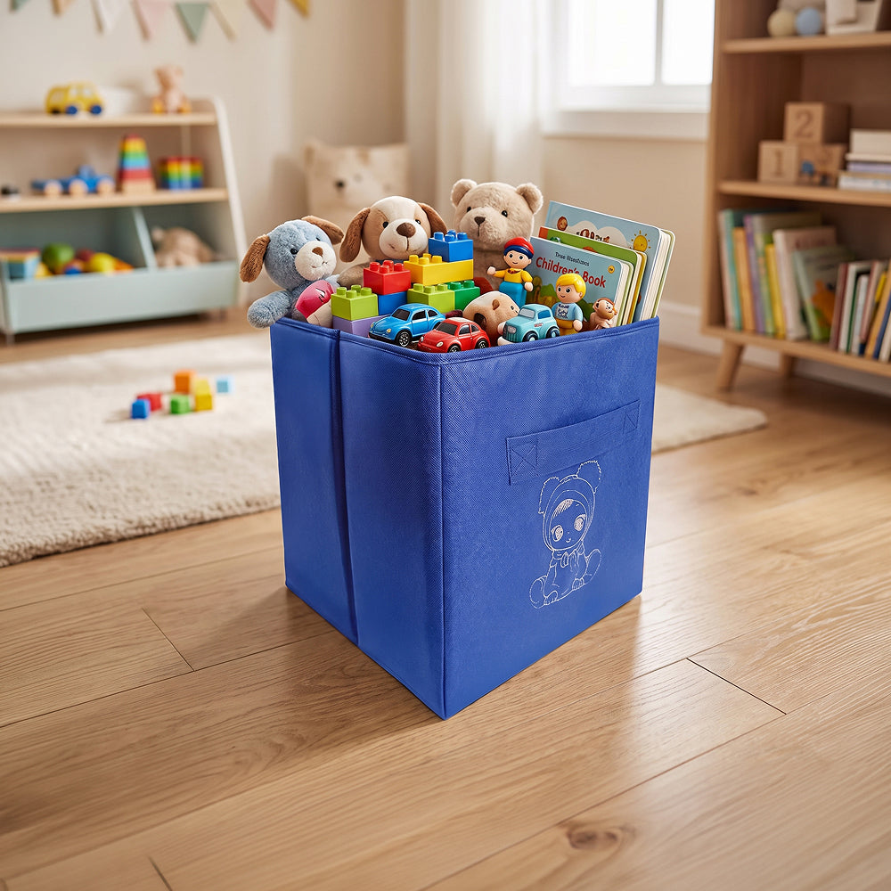Toy Basket - Blue 2 Pieces