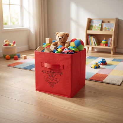 Toy Basket - Red 2 Pieces