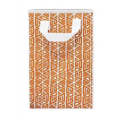 Printed Storage Bag - Orange 2 Pieces