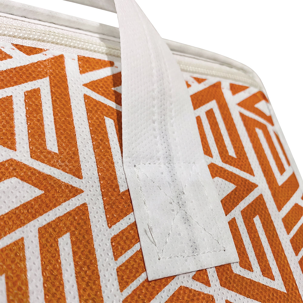 Printed Storage Bag - Orange 2 Pieces