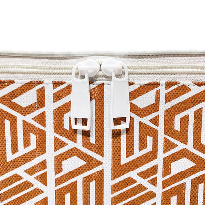 Printed Storage Bag - Orange 2 Pieces