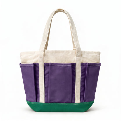 Canvas Tote Bag - Purple