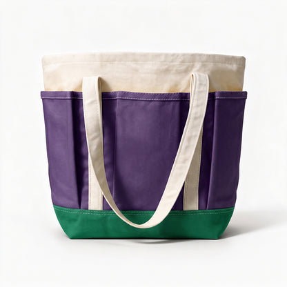Canvas Tote Bag - Purple