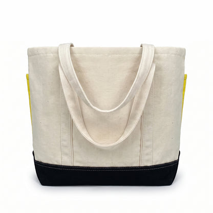 Canvas Tote Bag - Yellow