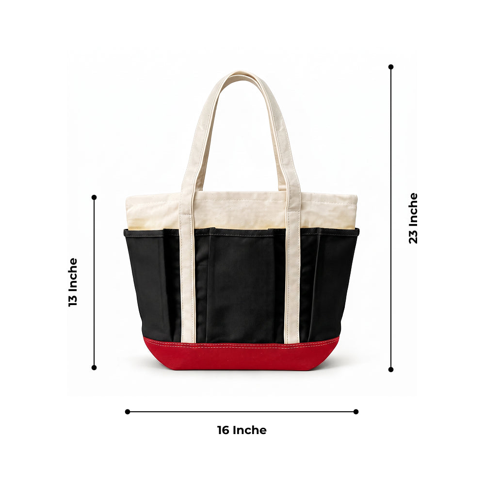 Canvas Tote Bag - Black