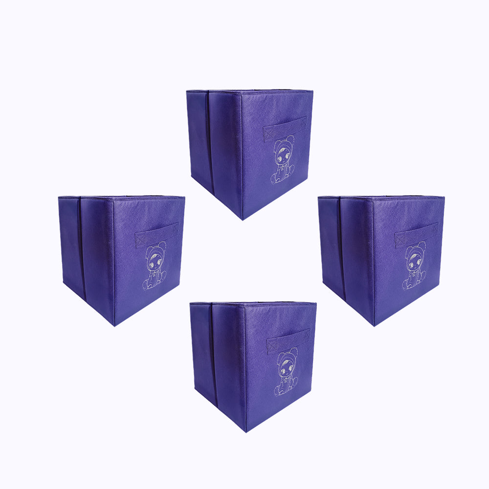 Toy Basket - Purple 2 Pieces