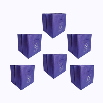 Toy Basket - Purple 2 Pieces