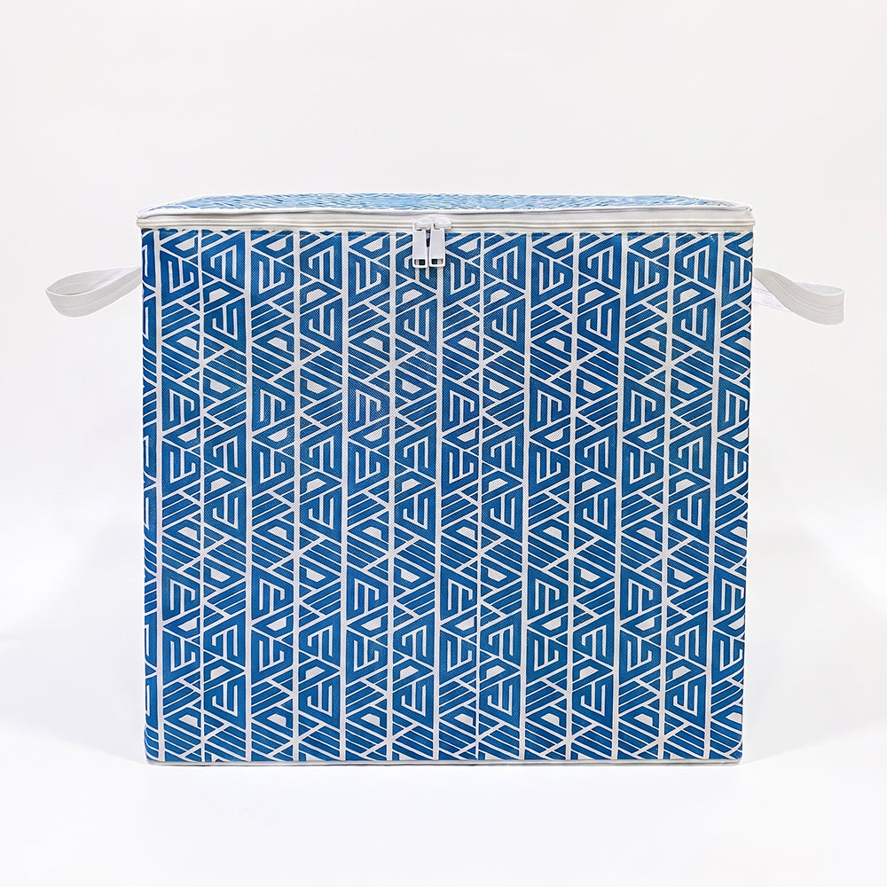 Printed Storage Bag - Blue 2 Pieces