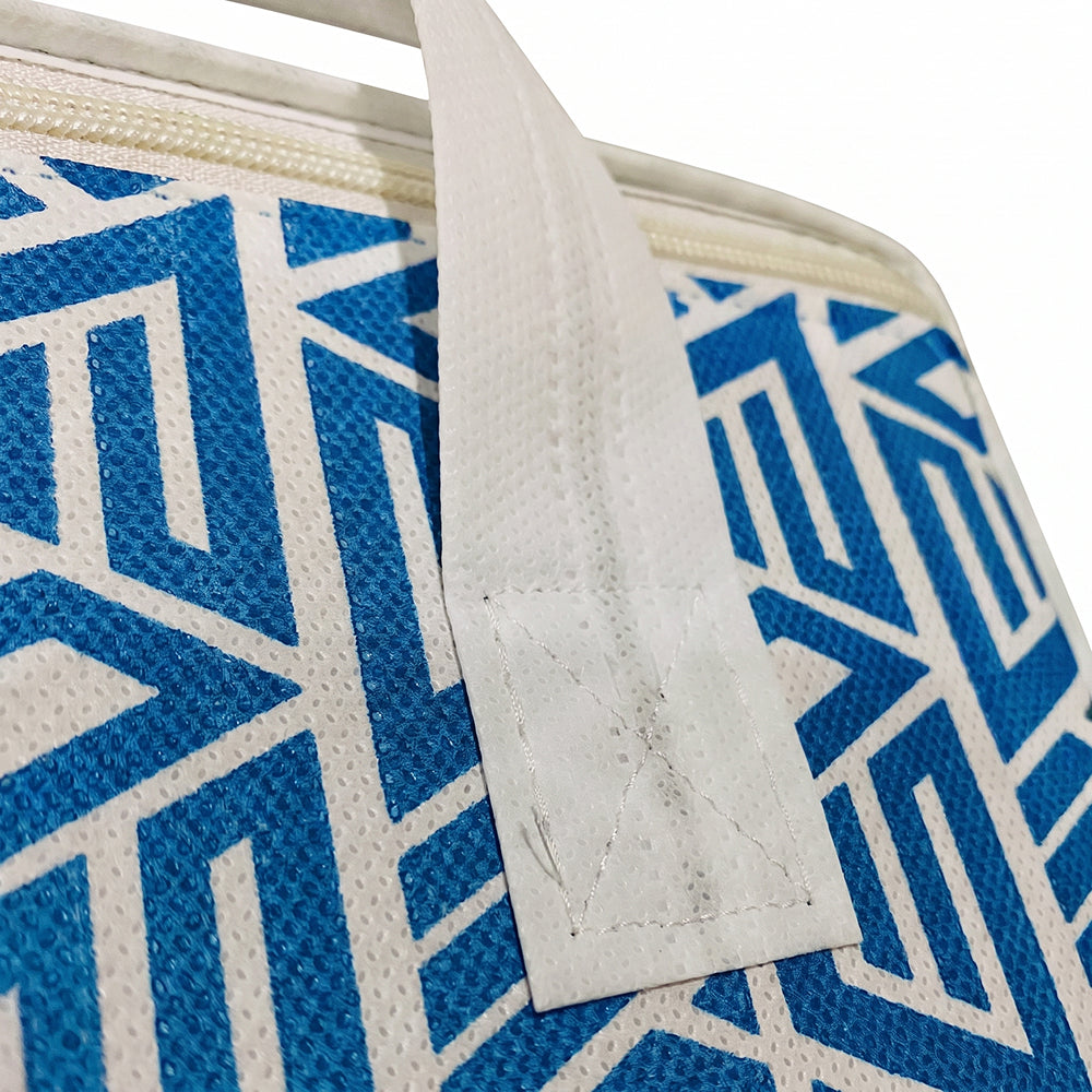Printed Storage Bag - Blue 2 Pieces