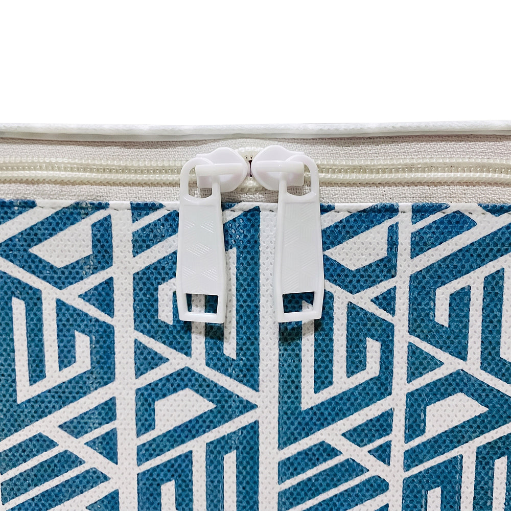 Printed Storage Bag - Blue 2 Pieces