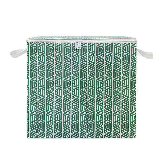Printed Storage Bag - Green 2 Pieces