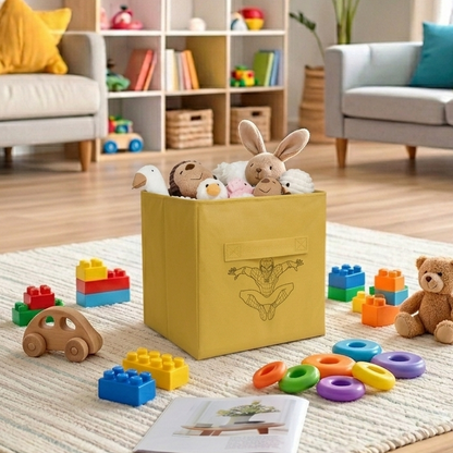 Toy Basket - Yellow 2 Pieces